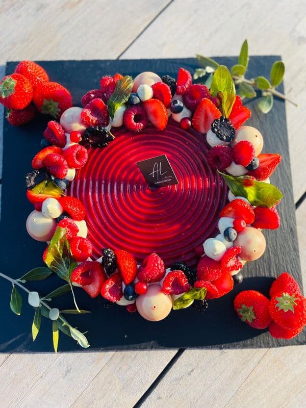 Tarte aux fruits rouges